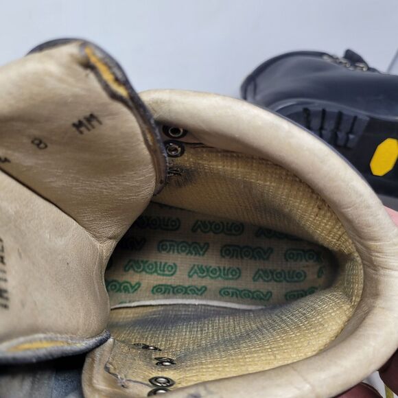 Asolo Boots Sport Extreme Cross-Country Touring Ski Mens US-8 Leather Lace ITALY - Picture 12 of 12